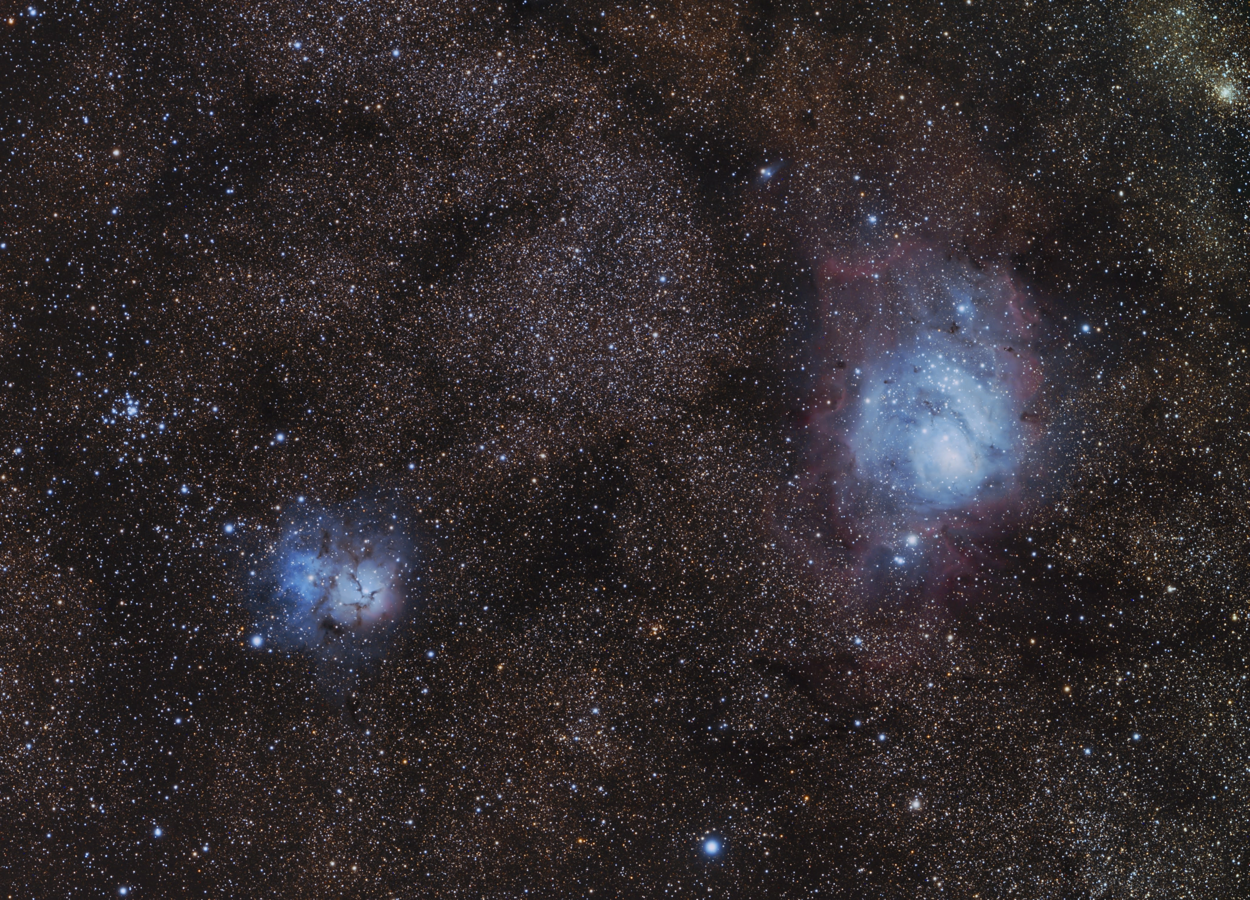 Trifid nebula
