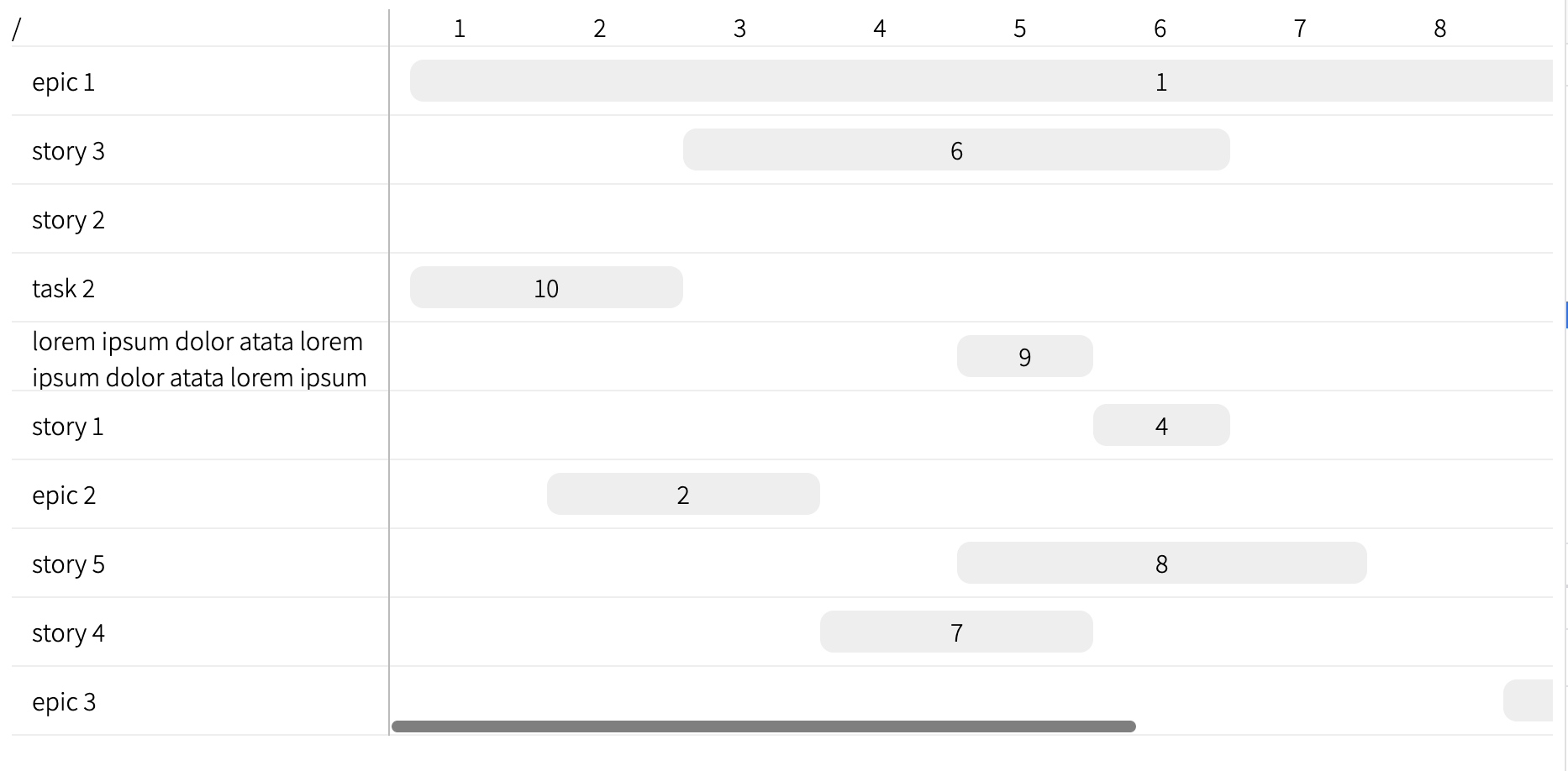 Adding grid lines