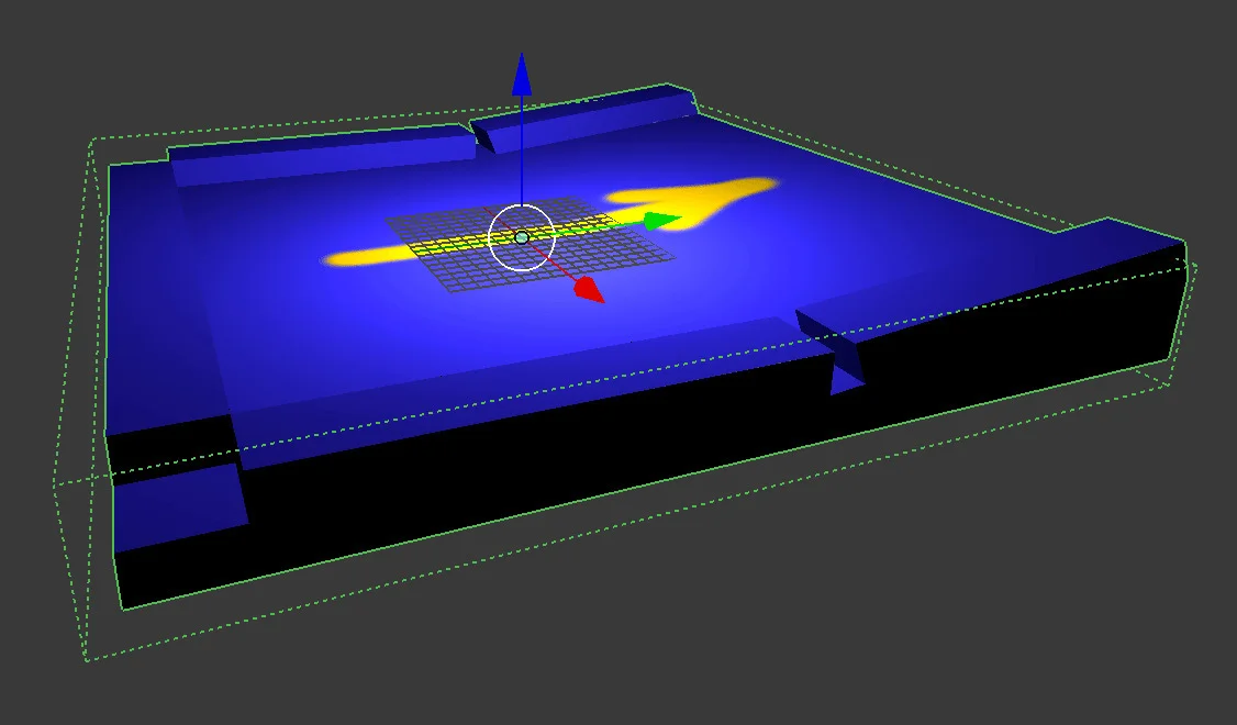 Box collision shape for our ramp