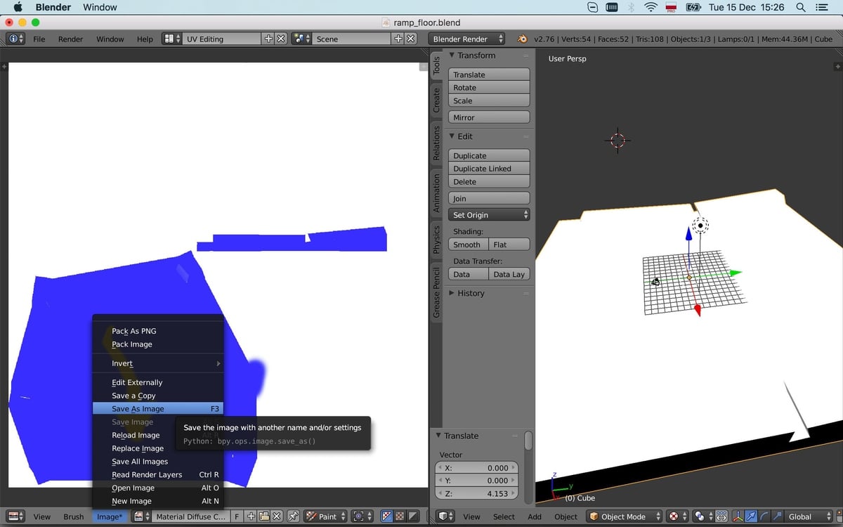 Saving image from UV/Image Editor